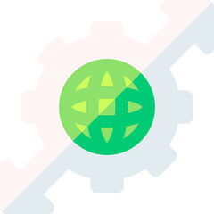 trends illustration on a white background    