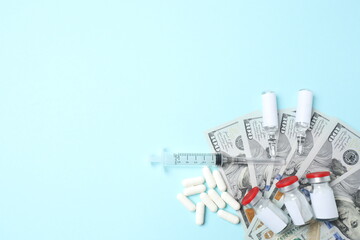 money in the form of an arrow