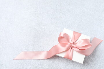 gift box with ribbon