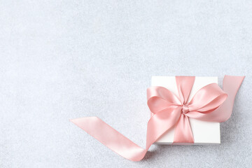 gift box with ribbon