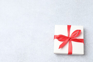 gift box with ribbon