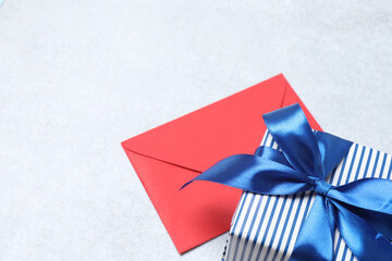 gift box with ribbon
