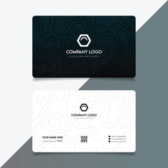 Simple business card template Design