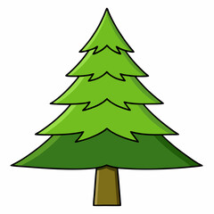 vector christmas tree