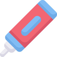 correction fluid illustration on a white background 