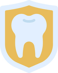 dental insurance illustration on a white background 