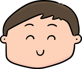 Illustration of man face
