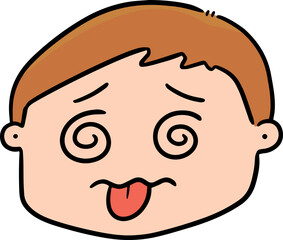 Illustration of man face
