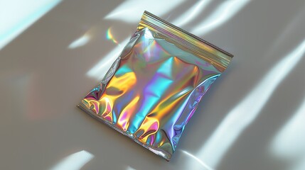 zip package metallic mockup, snacks, nuts, healthy food