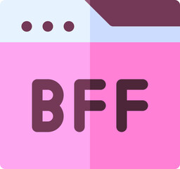 friend illustration on a white background     