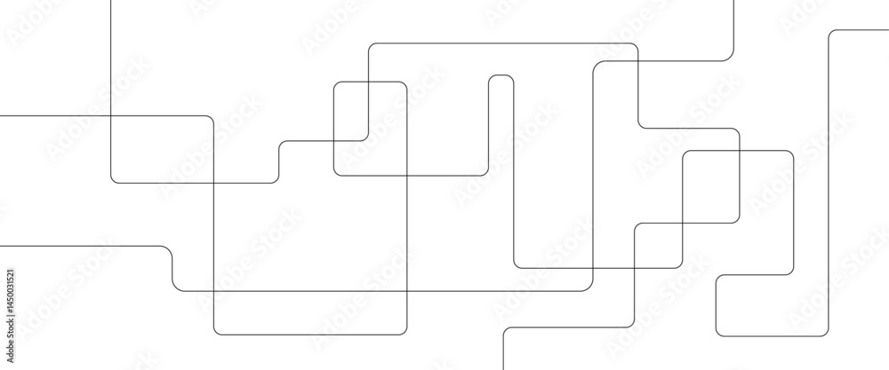 Poster  vector electrical line connection engineering technology concept background.