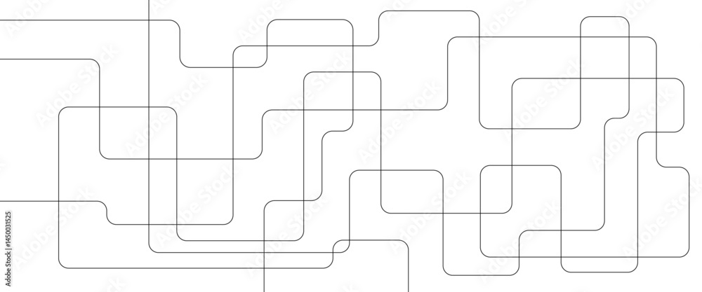 Poster  vector electrical line connection engineering technology concept background.