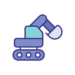 Crane icon vector stock illustration