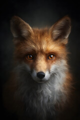 Fototapeta premium red fox vulpes