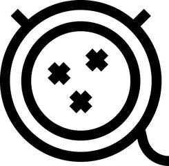 knit illustration on a white background 