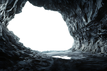Cavern,isolated on white background PNG