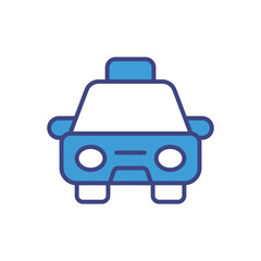 Taxi icon vector stock illustration