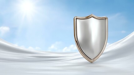 Shield Guarding Light and Sky