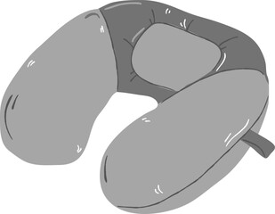 Travel pillow. Campaigning pillow. Outdoor pillow