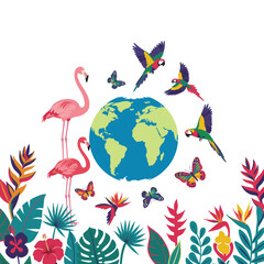 Obraz premium Preserving Nature's Balance: Join the Global Movement for Biodiversity