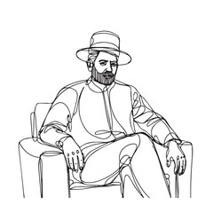 Vector runner man with motion – runner man silhouette – runner man vector – runner man doodle – running illustration – runner man line art

