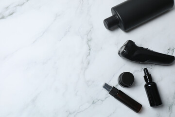 cosmetic set for men black