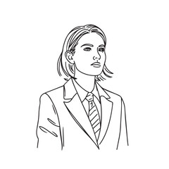 Modern office woman silhouette art – business woman silhouette – business woman vector – business woman doodle – office illustration – business woman line art

