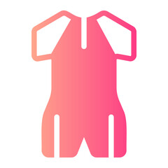 Swimsuit  gradient icon
