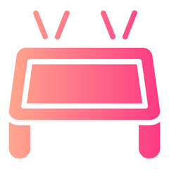 trampoline gradient icon