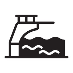 Springboard glyph icon