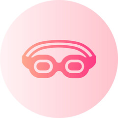 goggles gradient icon