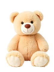 Obraz premium PNG Plush bear toy white background.