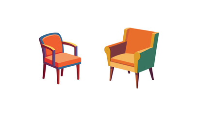 two chairs in a row