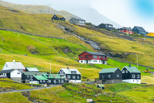Village of Leynar - Faroe Islands