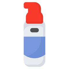 bottle of antiseptic