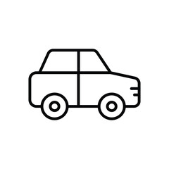 Car icon vector stock illustration