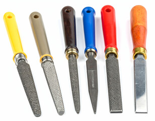 Assortment Of Woodworking Files And Rasps