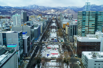 北海道札幌　大通公園　雪まつり