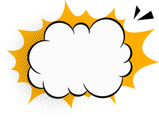 Comic Cloud Explosion