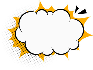 Comic Cloud Explosion © RizalAbdul