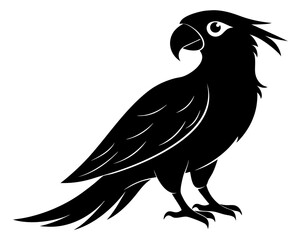 Parrot Bird Vector Design – Tropical Parrot SVG File