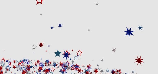 Obraz premium Celebrate with this festive image! Perfect for 4th of July, Memorial Day, or any patriotic occasion.