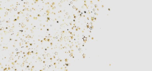 Elegant background with gold stars. Perfect for holidays, celebrations, and more!