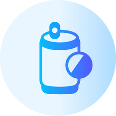 Forbidden gradient icon