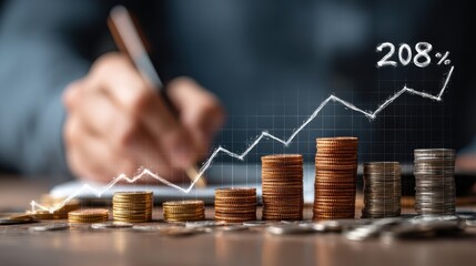 A B2B supplier reviewing the effectiveness of their pricing strategy, adjusting rates and discounts to remain competitive while maintaining profit margins