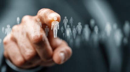 A B2B sales leader developing an account-based marketing strategy, targeting high-value clients with personalized content and offers to increase conversion rates