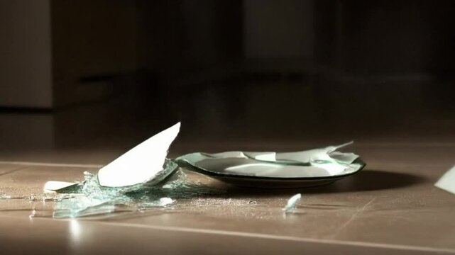 broken plate
