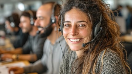 A corporate team working to enhance customer service processes for B2B clients, improving response times, resolution rates, and overall client satisfaction