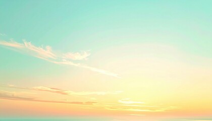 Sunrise over tranquil ocean serene landscape nature photography peaceful environment vast horizon natural beauty