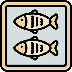 fish in package icon